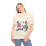 Women’s “Believe in Dreams” Floral Graphic T-Shirt – Inspiring & Stylish