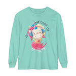 Women's "Unicorn with Headphones" Long Sleeve T-Shirt