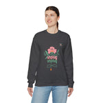 Women's "Unplug Unplug" Floral Sweatshirt