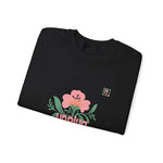 Women's "Unplug Unplug" Floral Sweatshirt