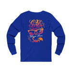Women’s “Girls Just Wanna Have Sun” Long Sleeve Tee – Fun, Comfy & Vibrant
