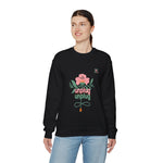 Women's "Unplug Unplug" Floral Sweatshirt