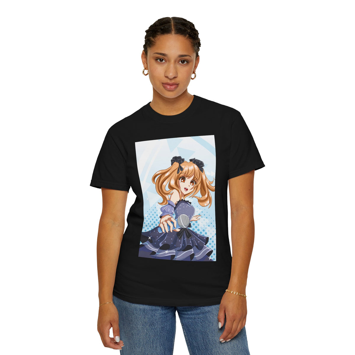 Women’s Anime Girl Graphic T-Shirt – Trendy, Aesthetic & Comfortable