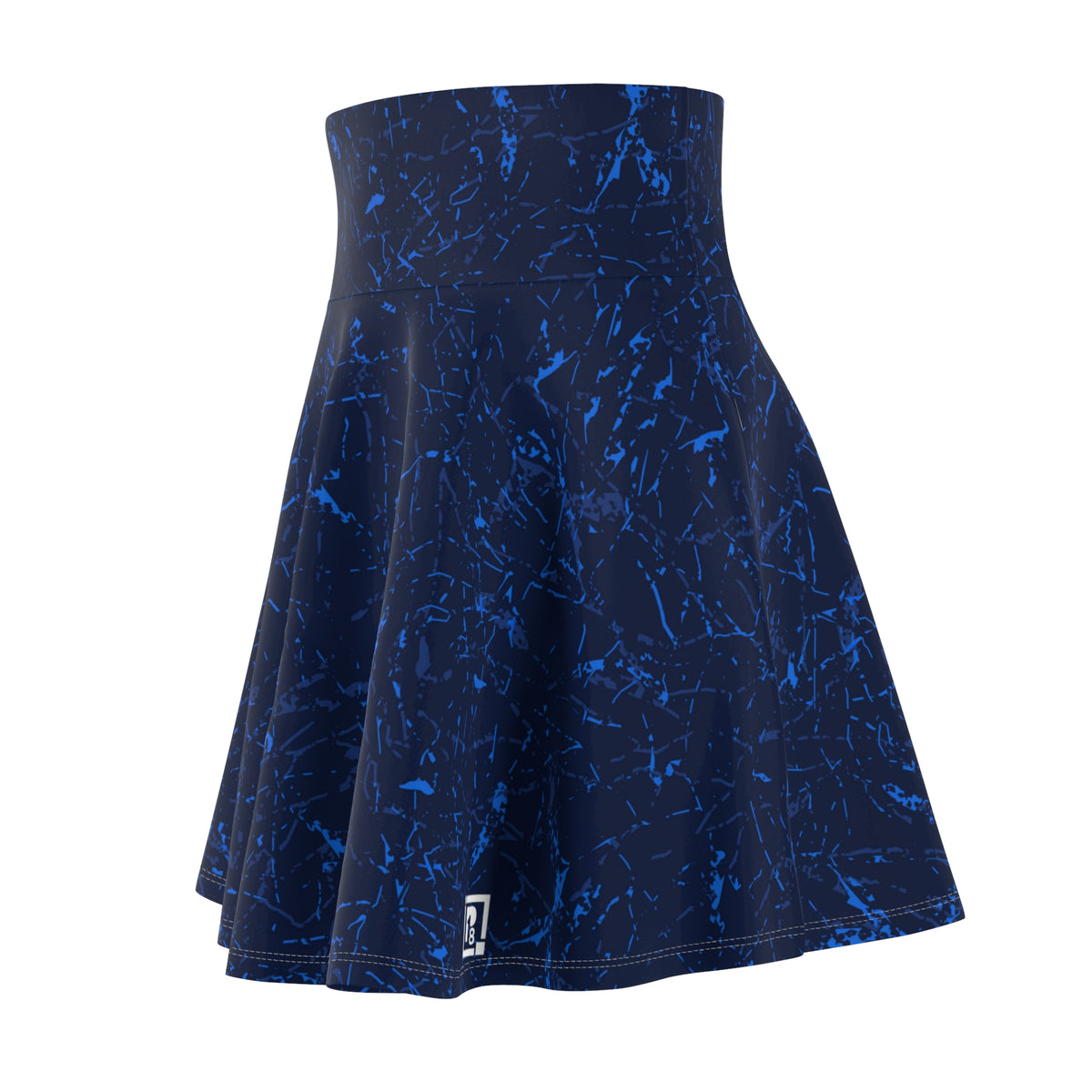 Women’s Marble Print Skater Skirt