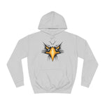 Men's Full Sleeve Bold Eagle Print Hoodie
