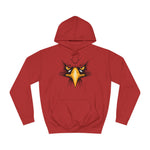 Men's Full Sleeve Bold Eagle Print Hoodie