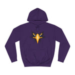 Men's Full Sleeve Bold Eagle Print Hoodie