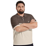 Men’s Two-Tone Polo T-Shirt