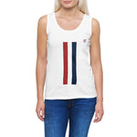 Women's Striped Graphic Tank Top – Casual, Lightweight & Stylish