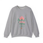 Women's "Unplug Unplug" Floral Sweatshirt