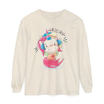 Women's "Unicorn with Headphones" Long Sleeve T-Shirt