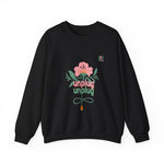 Women's "Unplug Unplug" Floral Sweatshirt