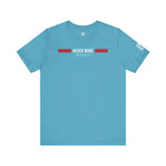 Never Mind Brooklyn Graphic Printed Multicolor Round Neck Cotton T-Shirt