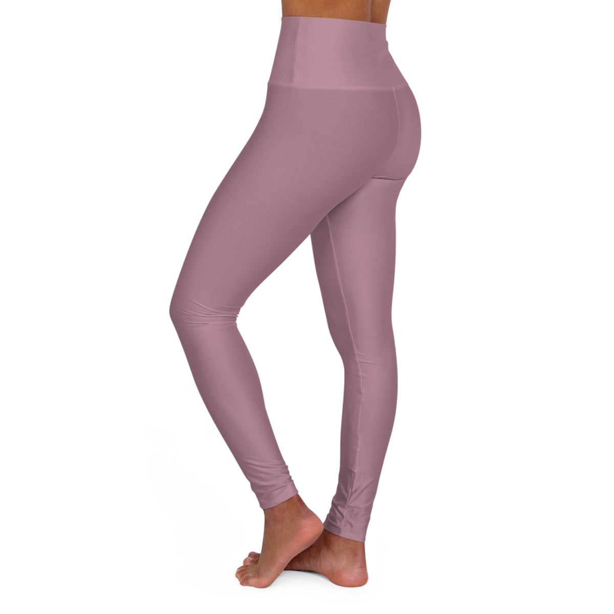 Women's Mauve High-Waist Leggings