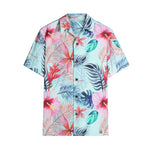 Men’s Short Sleeve Floral Hawaiian Shirt
