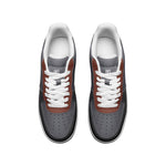 Men's Gray & Brown Casual Sneakers