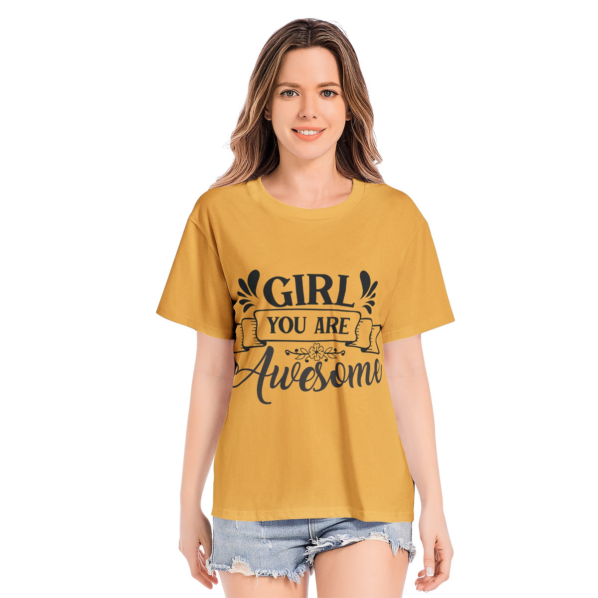 Unisex All-Over Print Cotton T-shirts