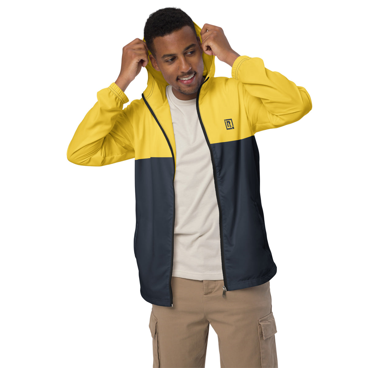 Men’s ""Beverly"" Two-Tone Windbreaker Jacket