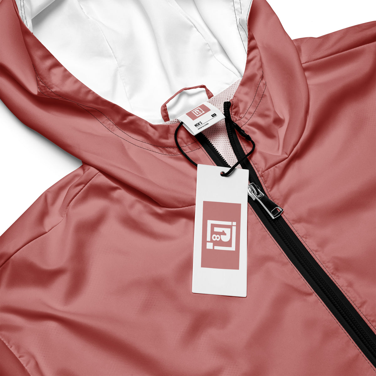 Men’s Two-Tone Hooded Windbreaker