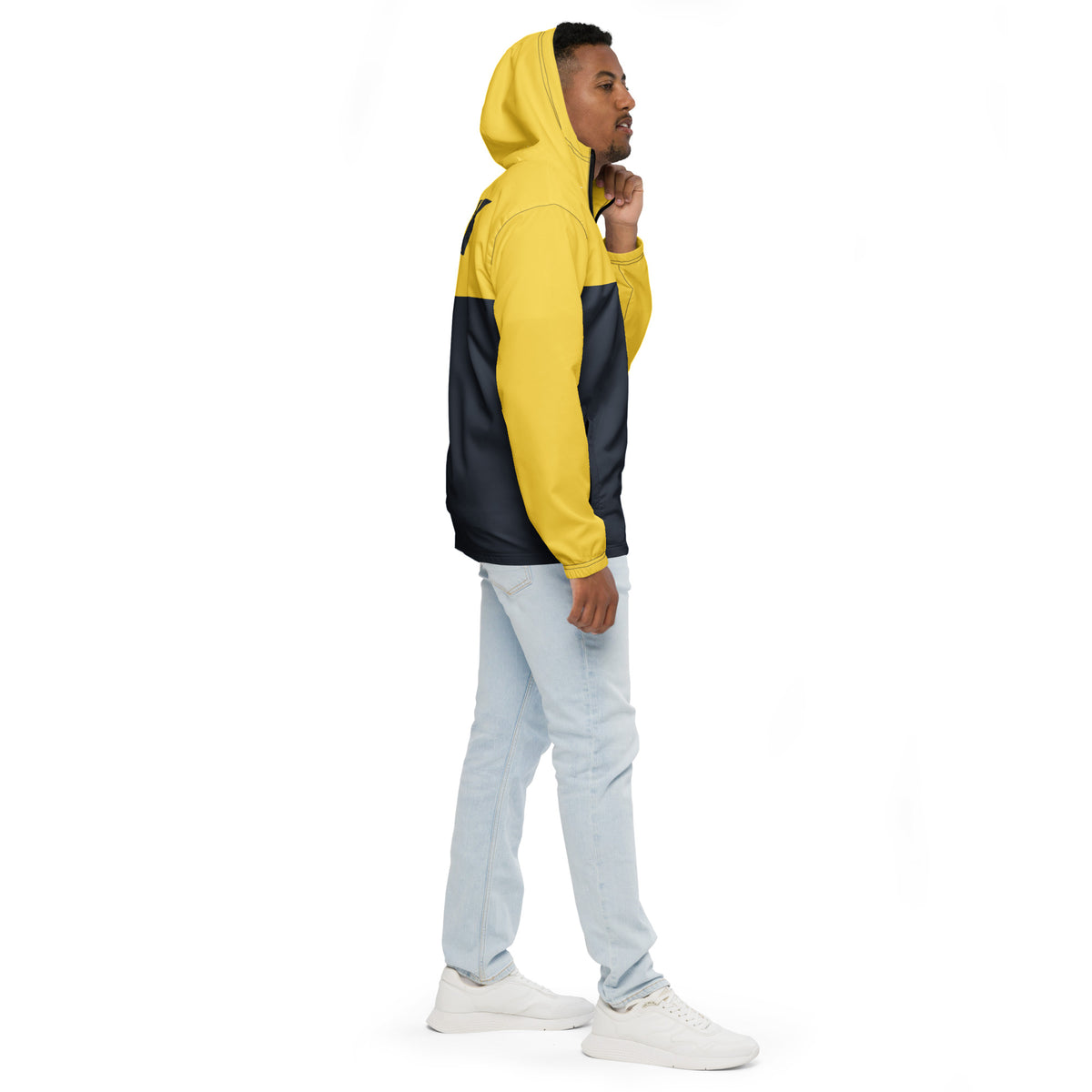 Men’s ""Beverly"" Two-Tone Windbreaker Jacket