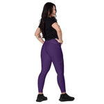 Women’s Purple Pocket Leggings