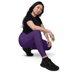 Women’s Purple Pocket Leggings