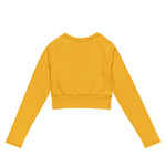 Women's "Don't Be A Girl, Be A Legend" Long-Sleeve Crop Top
