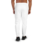 Men's White Performance Joggers