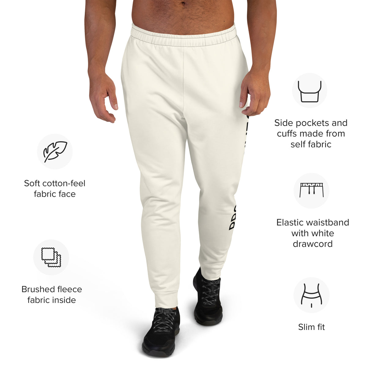 Men’s Off-White Joggers