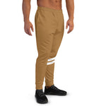 Men’s Brown Striped Joggers