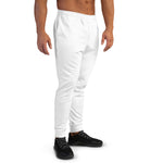 Men's White Performance Joggers