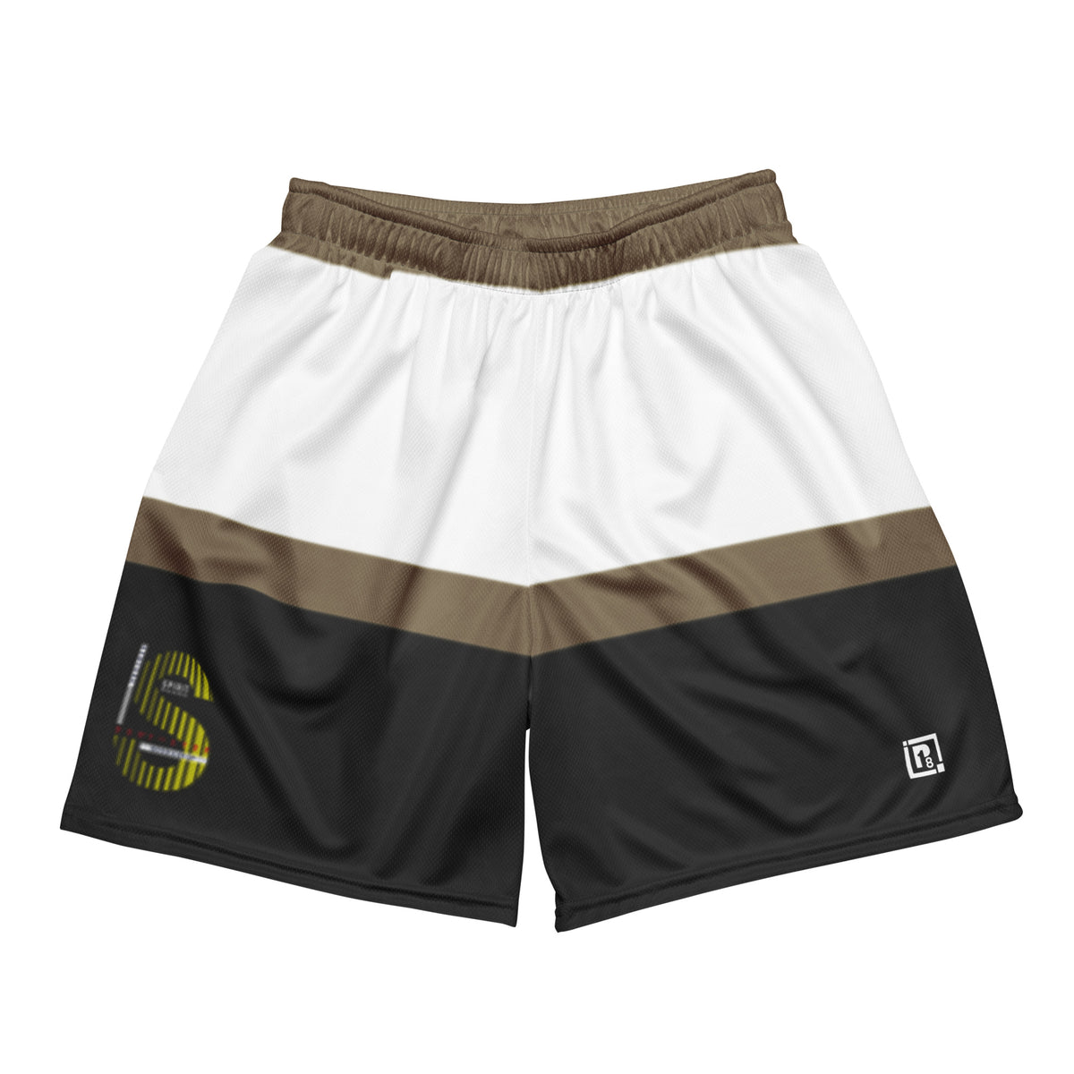 Women's Tri-Tone Athletic Shorts