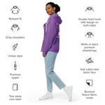 Women’s Purple Zip-Up Hoodie