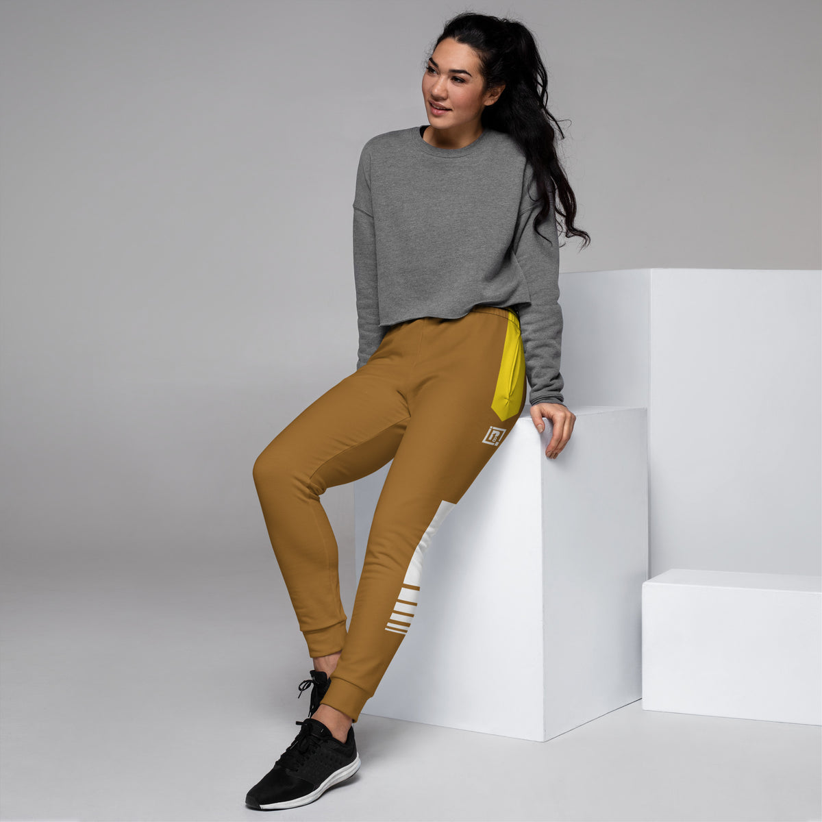 Women’s Mustard Yellow Joggers