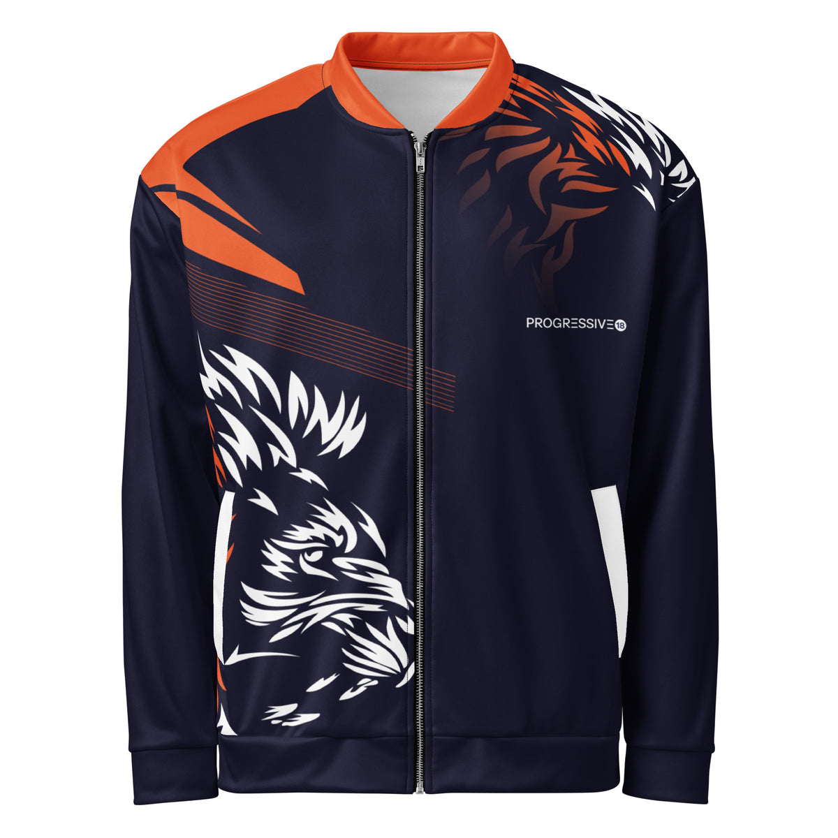 Women's Fierce Lion Graphic Bomber Jacket