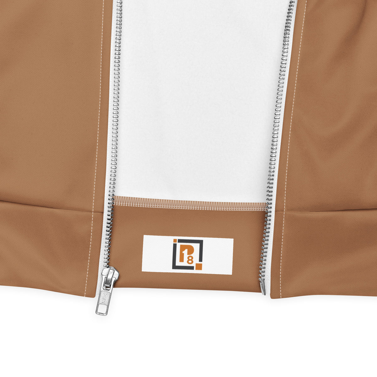 Men’s White & Tan Bomber Jacket