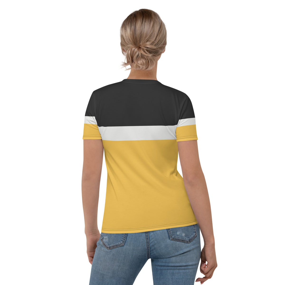 Women’s Color Block T-Shirt – Trendy, Comfortable & Stylish