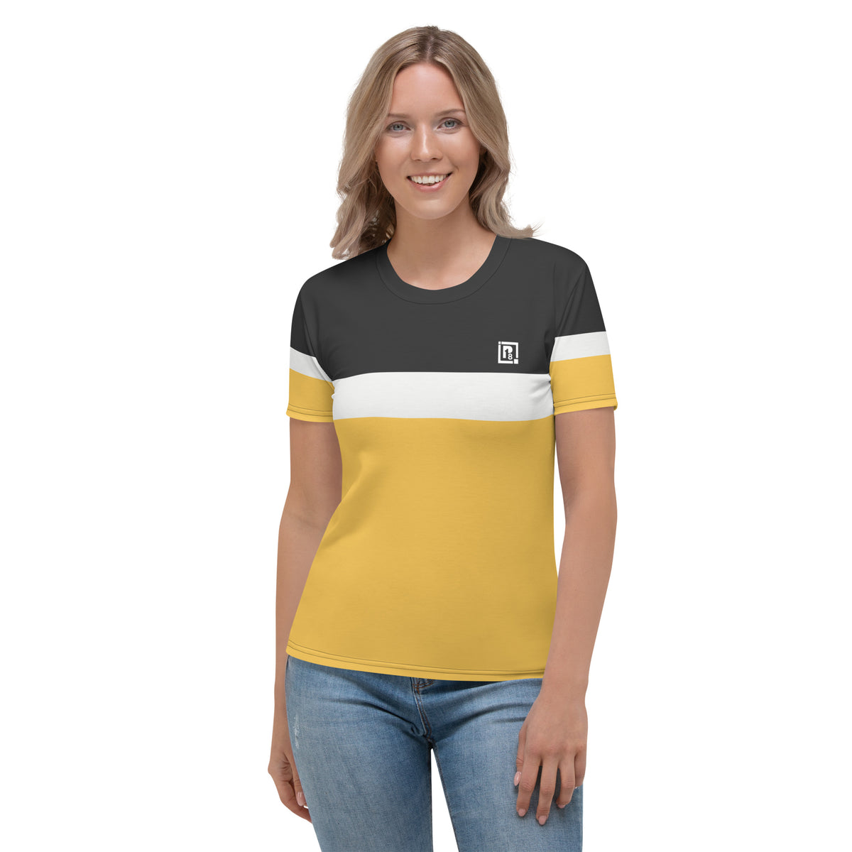 Women’s Color Block T-Shirt – Trendy, Comfortable & Stylish