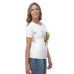 Women’s Cute Bee Graphic T-Shirt – Playful, Soft & Trendy