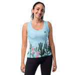 Women's "Aloha Cactus" Graphic Tank Top – Tropical, Fun & Comfortable