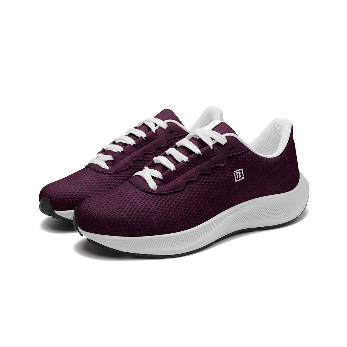Ultra-Lightweight Breathable Sports Shoes – Burgundy