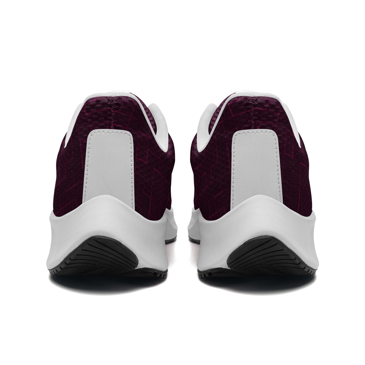 Ultra-Lightweight Breathable Sports Shoes – Burgundy