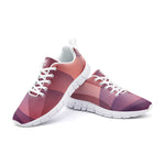 Men's Gradient Pink and Purple Running Shoes