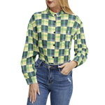 Long Sleeve Button Up Casual Shirt Top