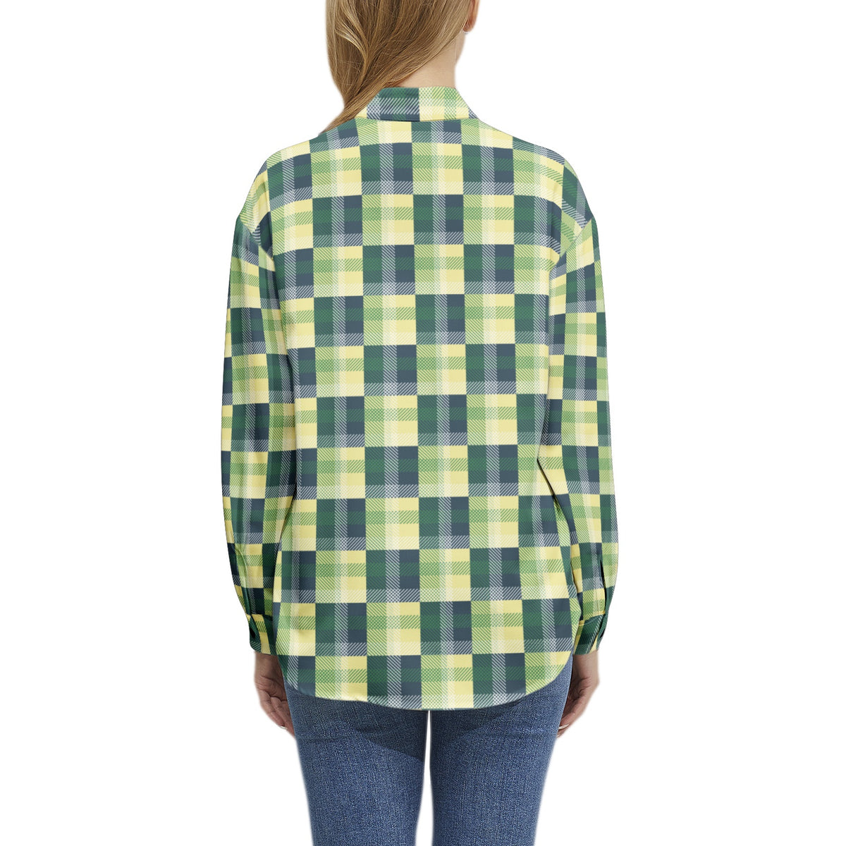 Long Sleeve Button Up Casual Shirt Top