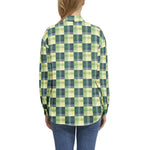 Long Sleeve Button Up Casual Shirt Top