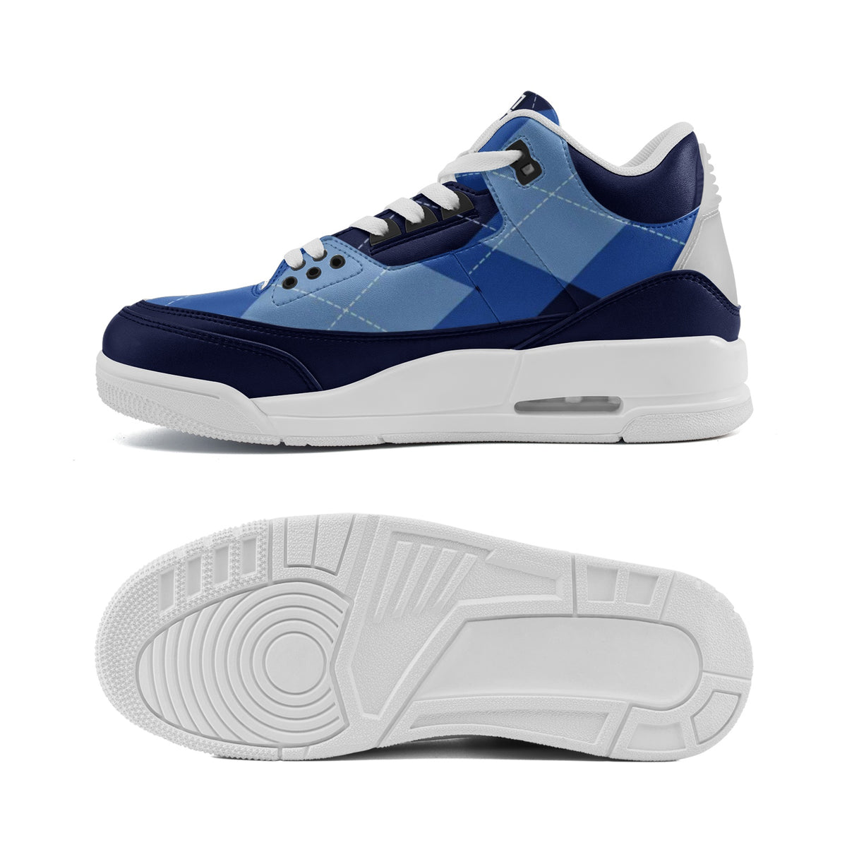 Unisex Non Slip Sneakers Lace Up Fashion Shoes