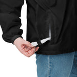 Women's Black Motivational Windbreaker Jacket