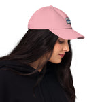 Pitter Patter Embroidered Pink Dad Cap