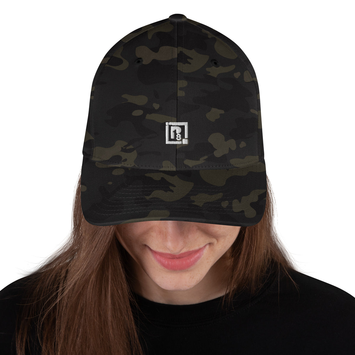 Camo Print Baseball Cap